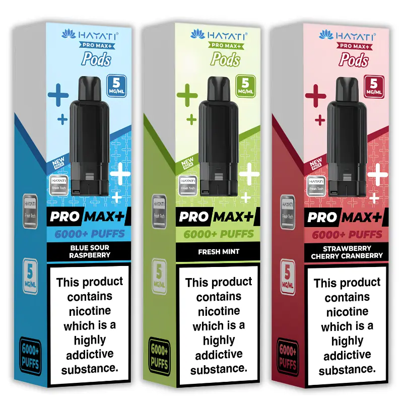 5mg disposable vape uk Hayati Pro Max Plus Pods | 3 for £15 New Line Shop Vapes & Smoke Select Flavor ::Watermelon Smash